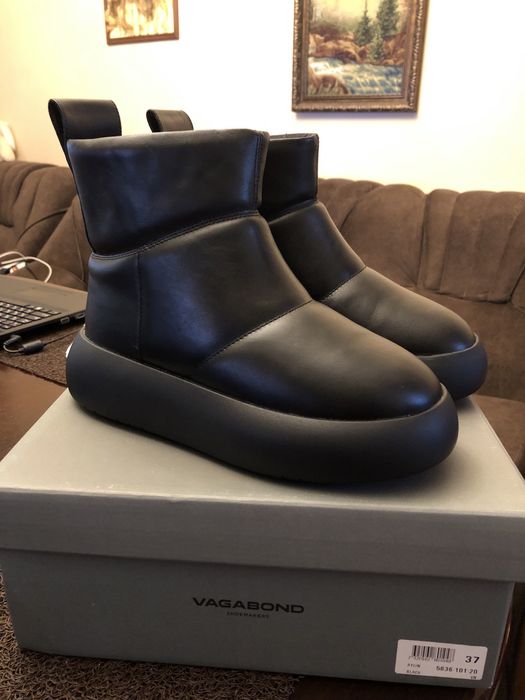 Натуральна шкіра кожа ботинки уггі Vagabond(37)