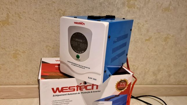 Westech Energy УПС з правильною синусоїдою для котла 300Вт. ДБЖ