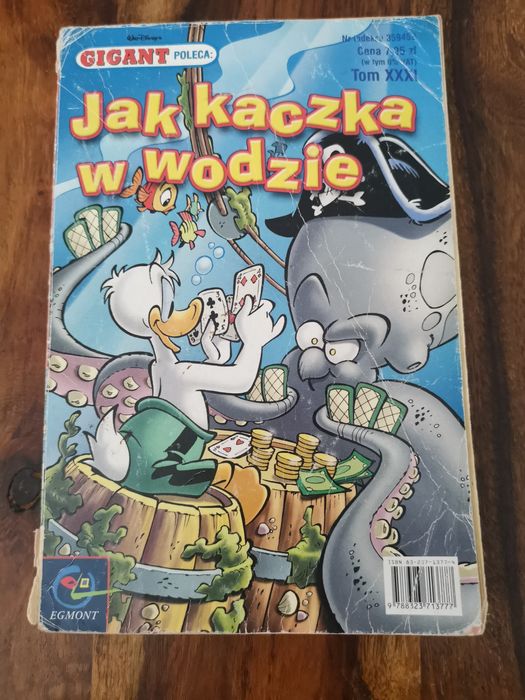 Komiks Gigant poleca Tom XXXI nr 31 Jak kaczka w wodzie Warszawa