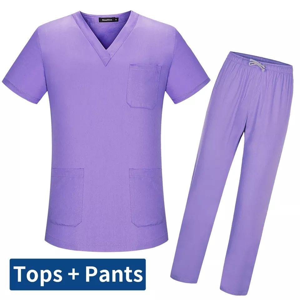 Scrubs komplet medyczny bluza i spodnie medyczne lekarz mundurek M