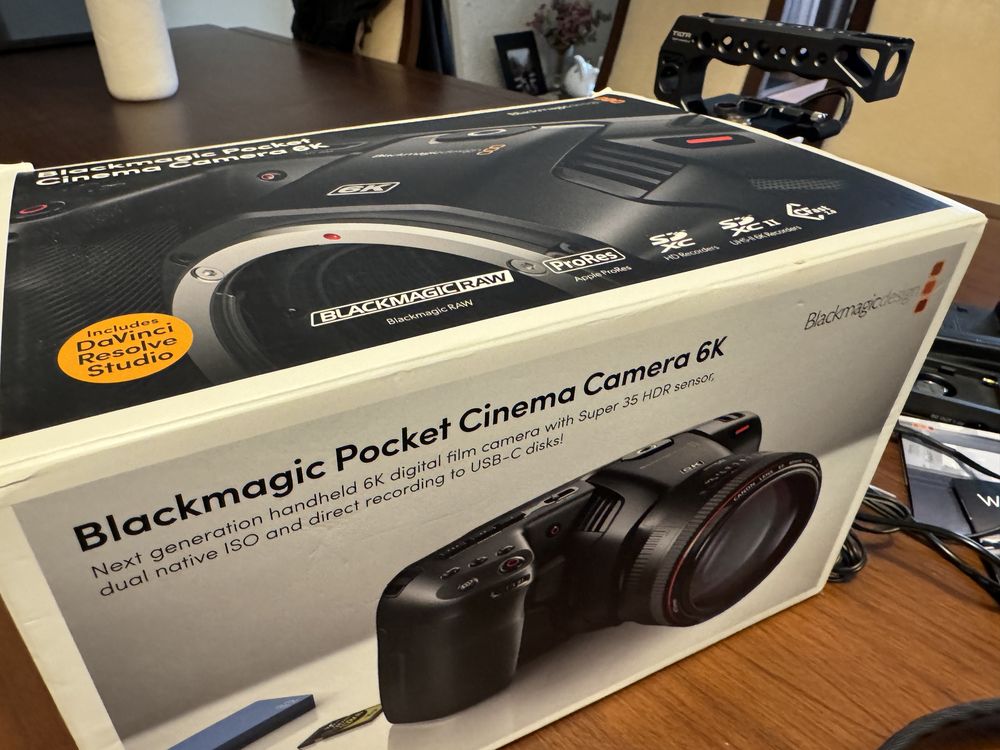 Blackmagic Pocket Cinema Camera 6K c rig Tilta