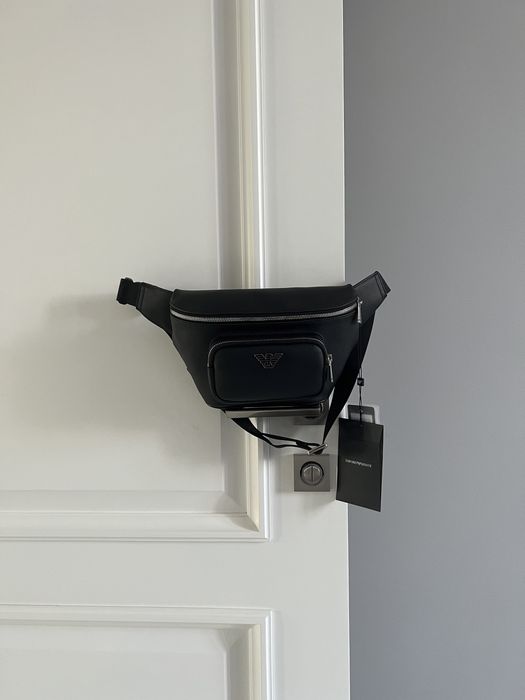 Поясна сумка Emporio Armani бананка оригінал