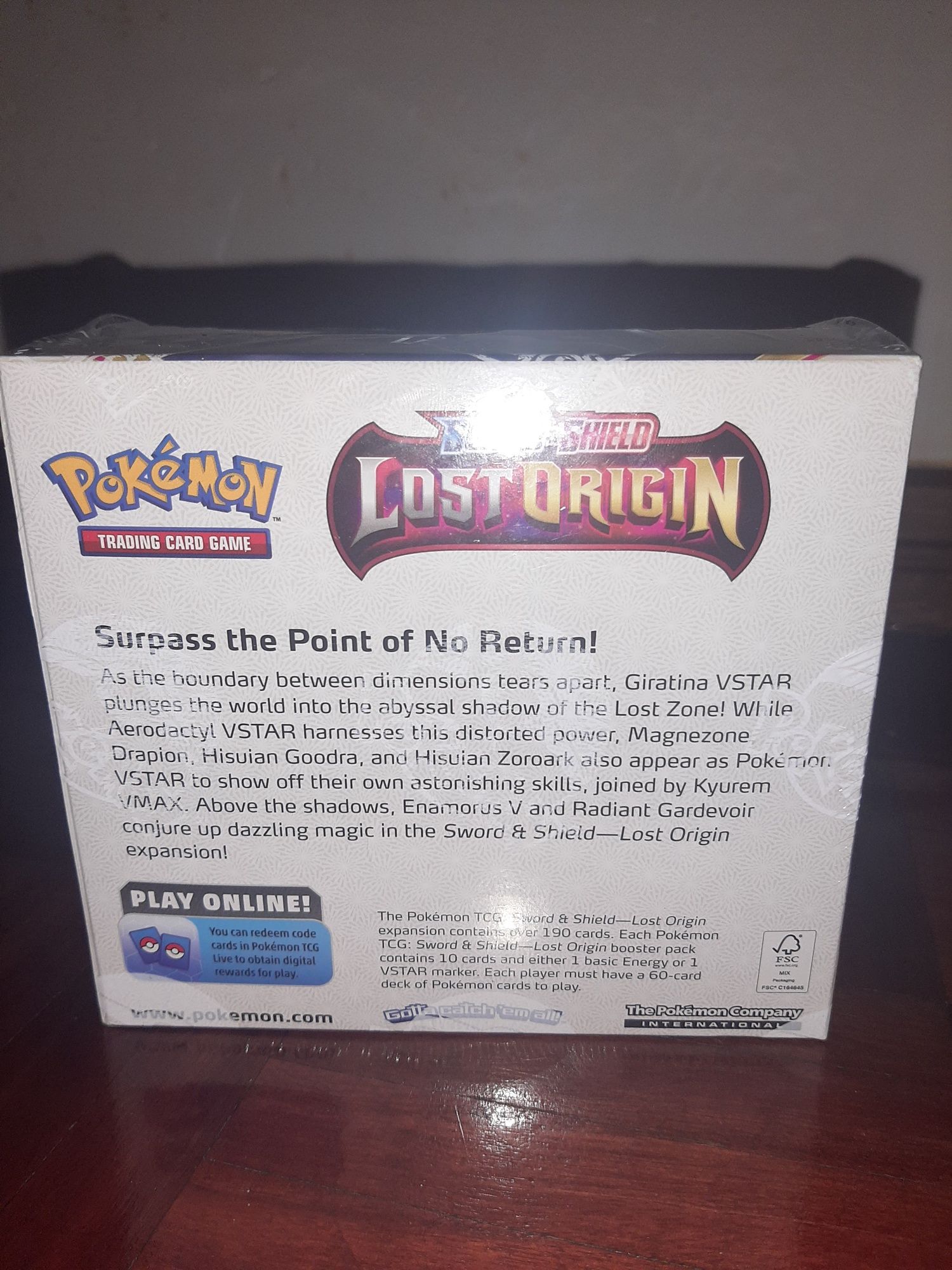 SALE BOOSTERS Pokémon Booster box Origin