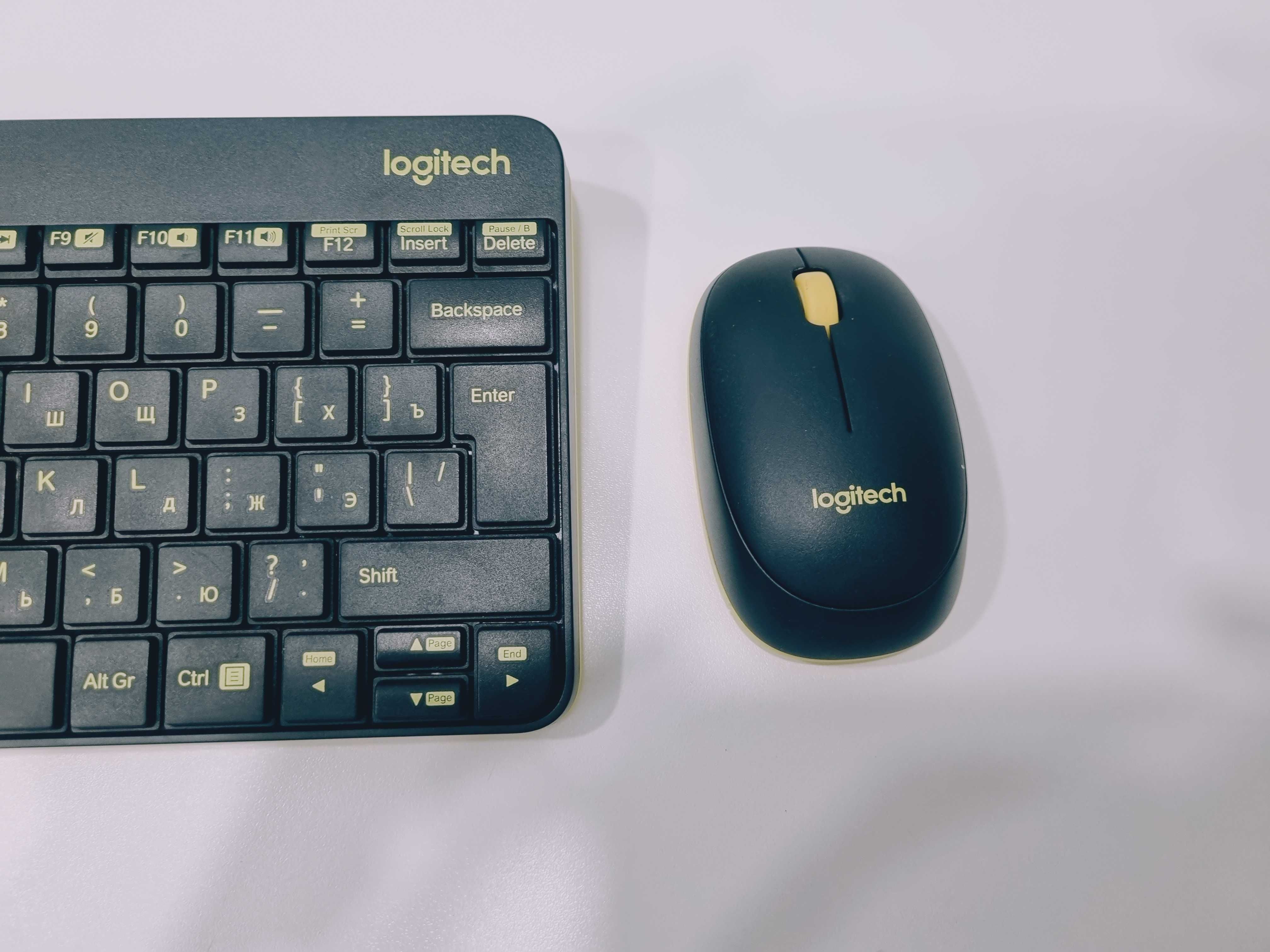 Бездротова клавіатура та мишка  Logitech