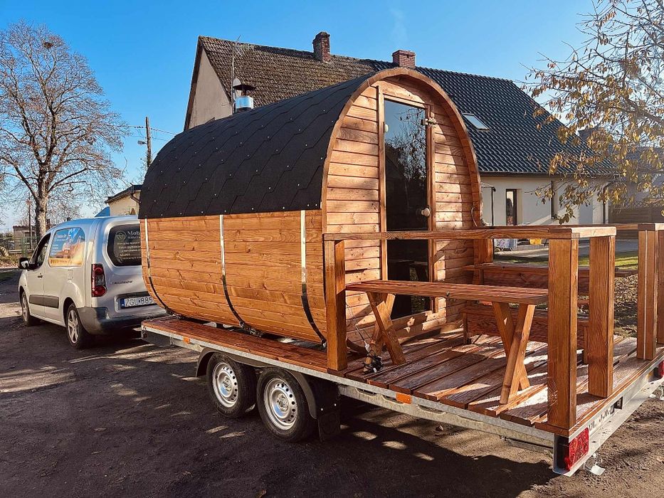 Mobilna SAUNA ogrodowa