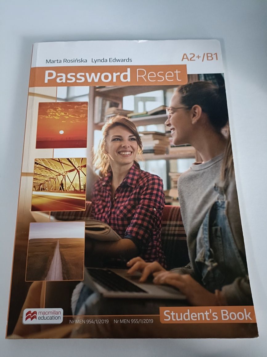 Podręcznik do języka angielskiego Password Reset