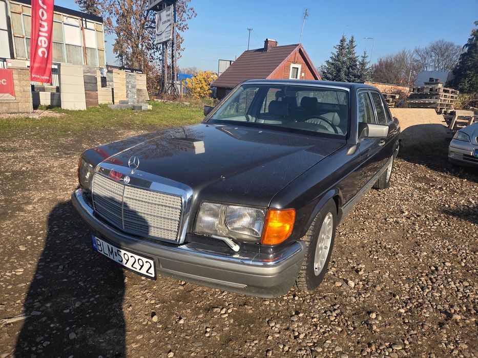 Mercedes S-klasa W126 Limuzyna 500 SE KLIMA 87 Rok ZAMIANA
