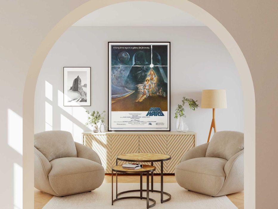 Plakat kinowy Star Wars Vintage