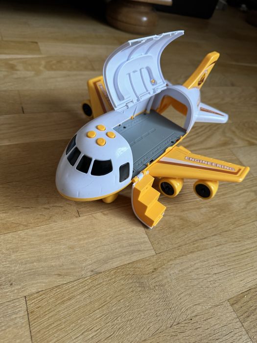 Літак Вантажний звук, підсвічування, парогенератор, інерція