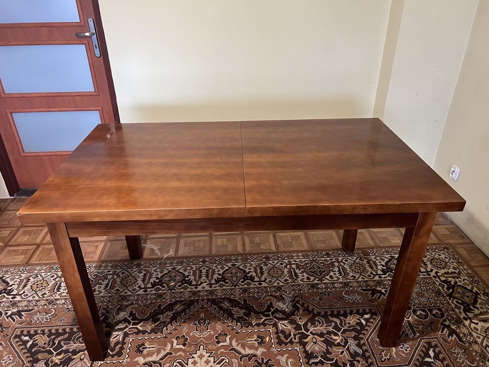 Drewniany stół rozkładany 140x80/ 180x80