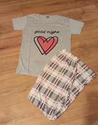 Good night bawełniana damska piżama S/M przecena defekt