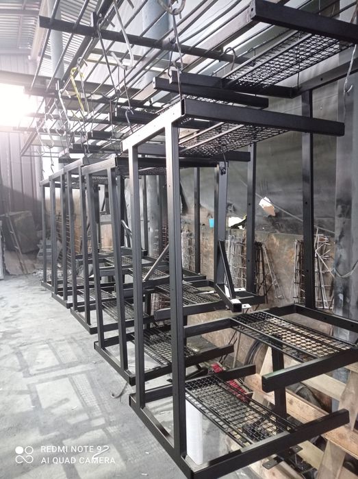 Порошкове фарбування Піскострумінь