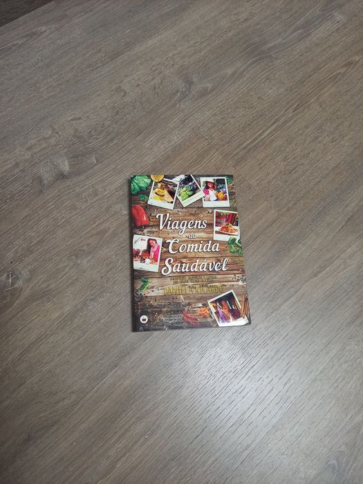 Livro "Viagens da comida saudável "
