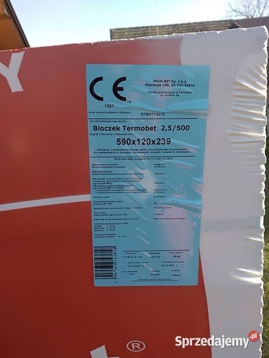 Bloczek Termobet 12 cm