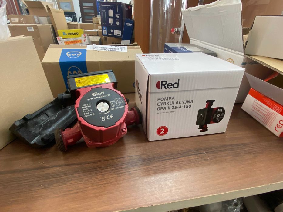 Pompa cyrkulacyjna RED GPA II 25-4-180