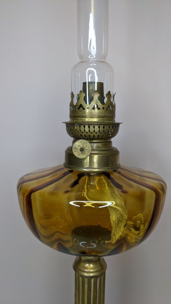 Piękna, francuska lampa naftowa, wysoka, sprawna. Polecam