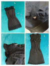 Продам чорні вишукані сукні , плаття XS, M .