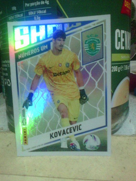 kovacevic sporting portugal 2025 cromo panini brilhante
