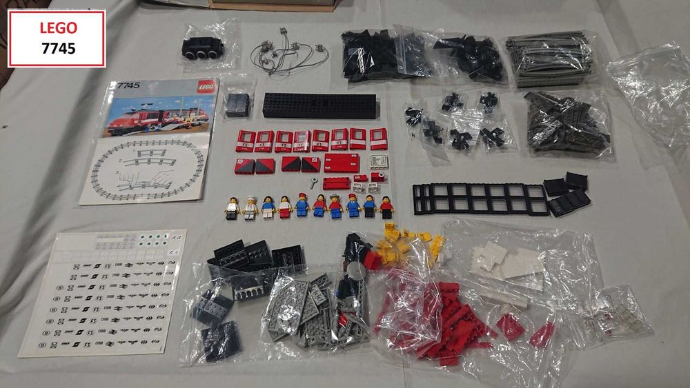 LEGO TRAIN 12v / 9v:  7745; 3225; 4563; 4539