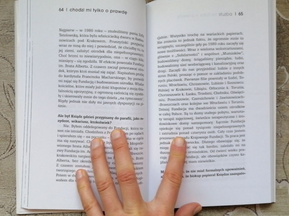 Chodzi mi tylko o prawdę - ks. Tadeusz Isakowicz-Zaleski