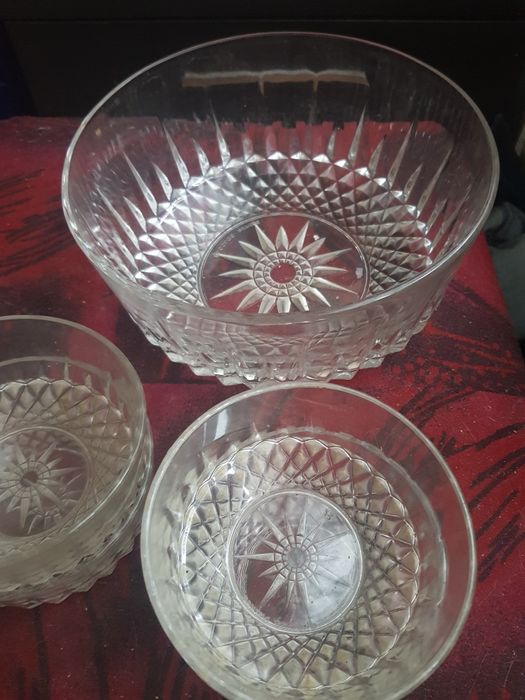 Salaterki misa miseczki poncz sałatka PRL vintage retro