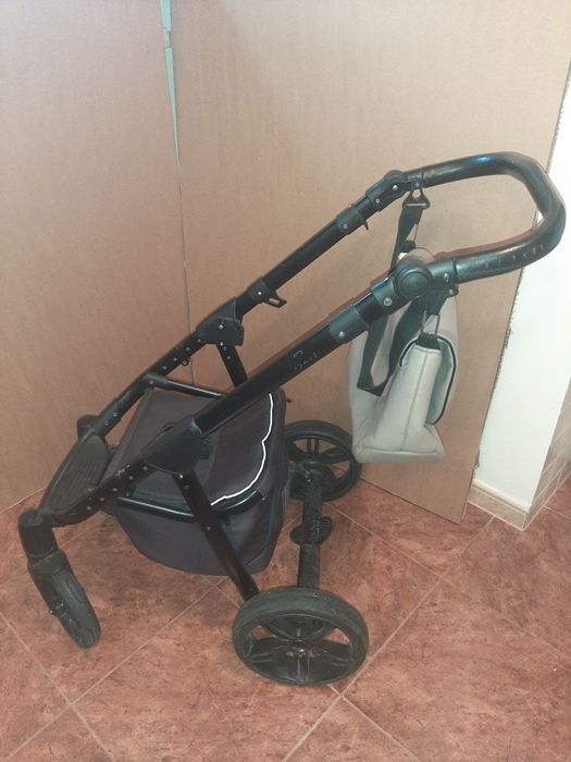 Wózek 3w1 Roan Bass Soft Eco Leather Cappuccino z bazą isofix !!!
