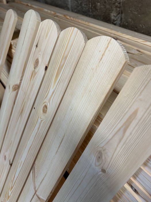 Sztachety Drewniane Sosnowe / Wysoka Jakość/ Konkurencyjne Ceny