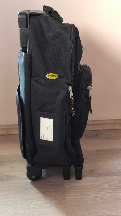 ALOTABAGS Нова Сумка Рюкзак на Колесах з Ручкою Валіза Трансформер США