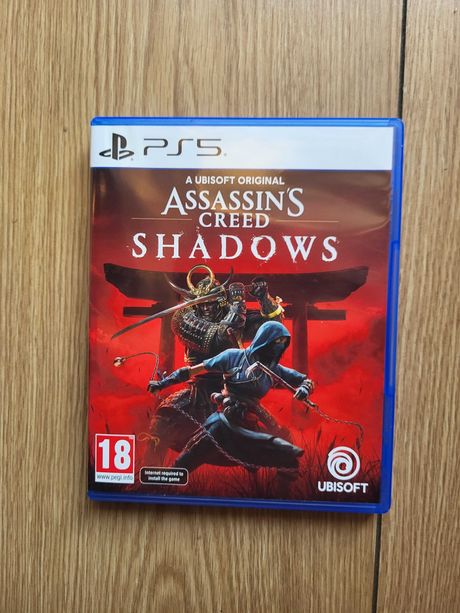 Assasins Creed Shadows PS5 stan płyty igła