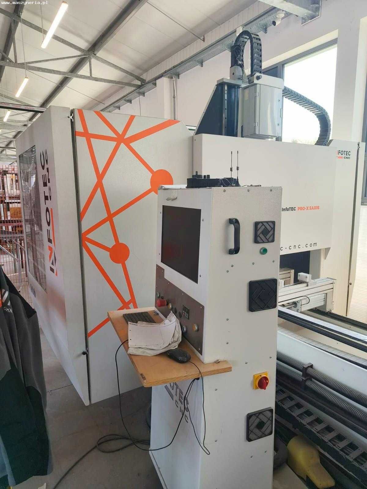 Centrum obróbki profili InfoTEC 6205 PRO 5 AXIS