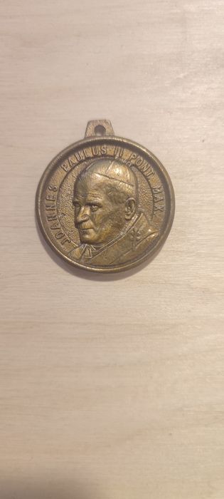 Medalik, medalion Jan Paweł II