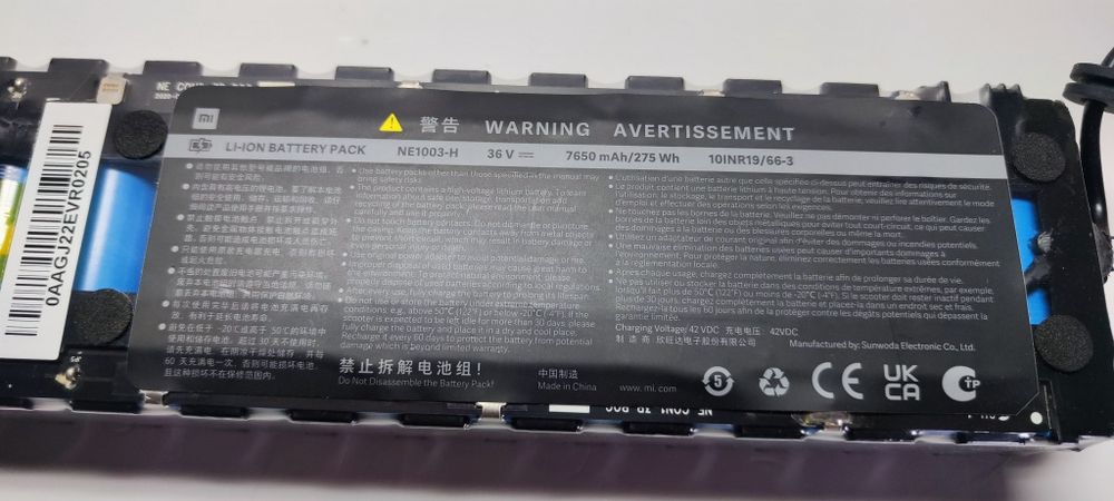 NOWA Bateria do hulajnogi Xiaomi m365, 1s, MI3