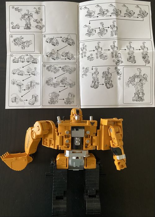 Transformers Excavator Koparka Robot ItsImagical 81057 Nowy Unikat