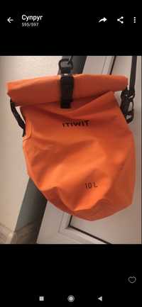 Гермомешок ITIWIT 10 л.Герметичная сумка,цвет оранжевый.
