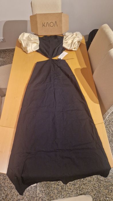 KAOÃ - Vestido preto de gala - novo
