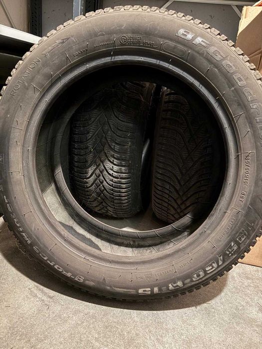 Opony zimowe 185/60 R15 7mm BF Goodrich g-Force Winter 2 (KOMPLET)