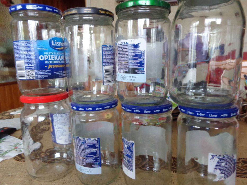 słoiki do zapraw 0,900ml.
