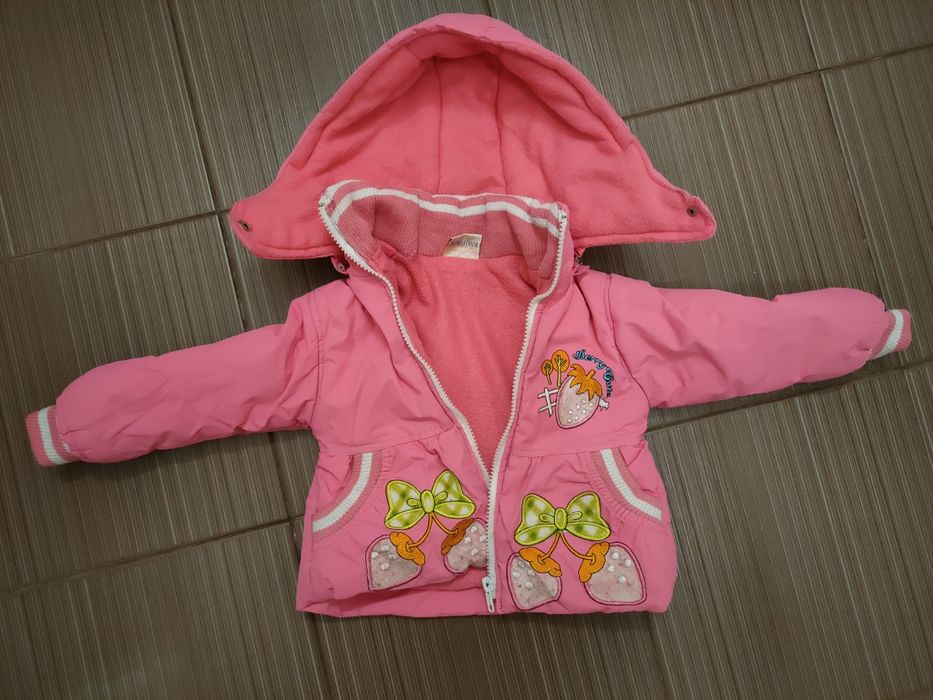 Зимняя куртка для девочки 1 год - 2 года