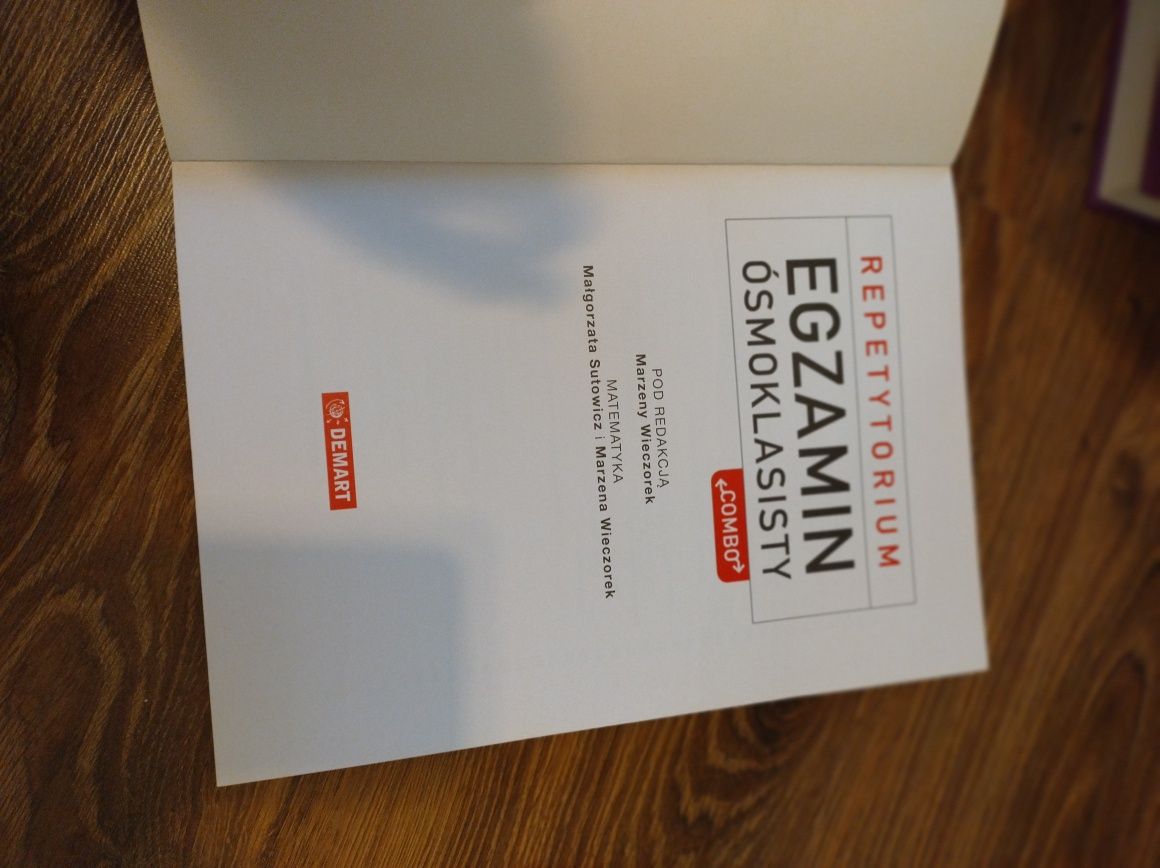 Egzamin ósmoklasisty repetytorium matematyka język polski