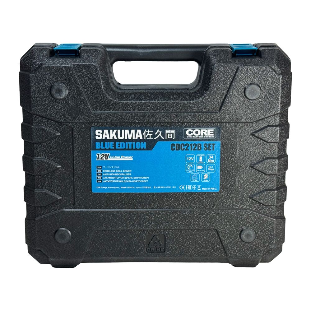 Шуруповерт SAKUMA BLUE CDC212B