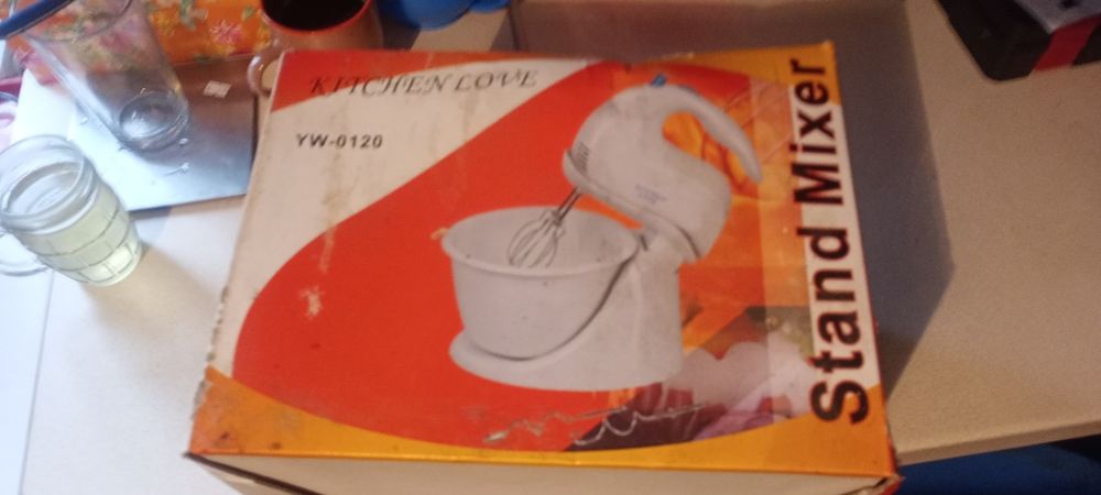 Ręczny mikser z misą nowy
