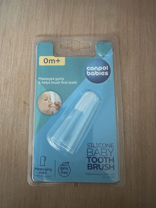 Szczoteczka canpol babies silikonowa