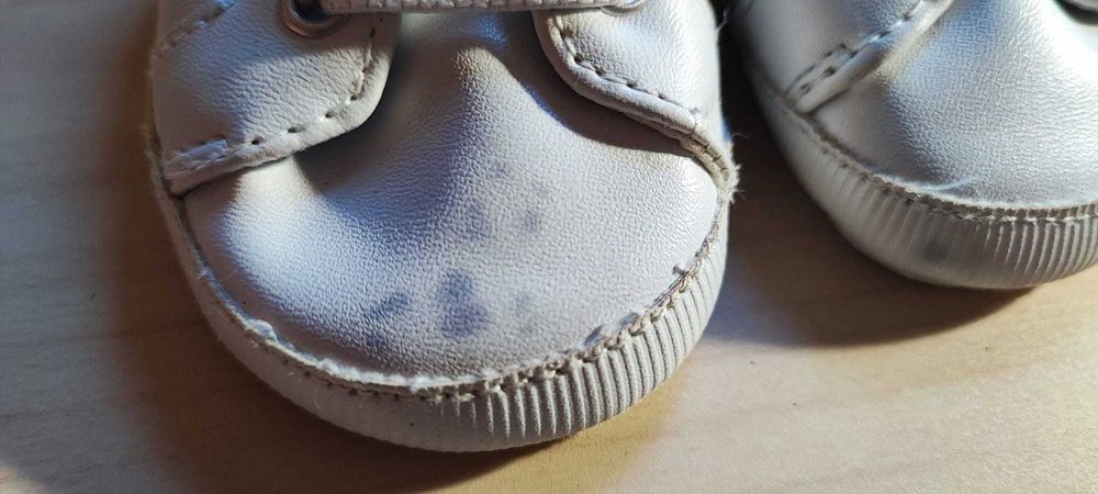 Ténis bebé branco/azul