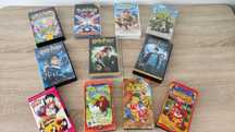 Bajki VHS Pokemon, Harry Potter, Shrek, Reksio, Puchatek i inne
