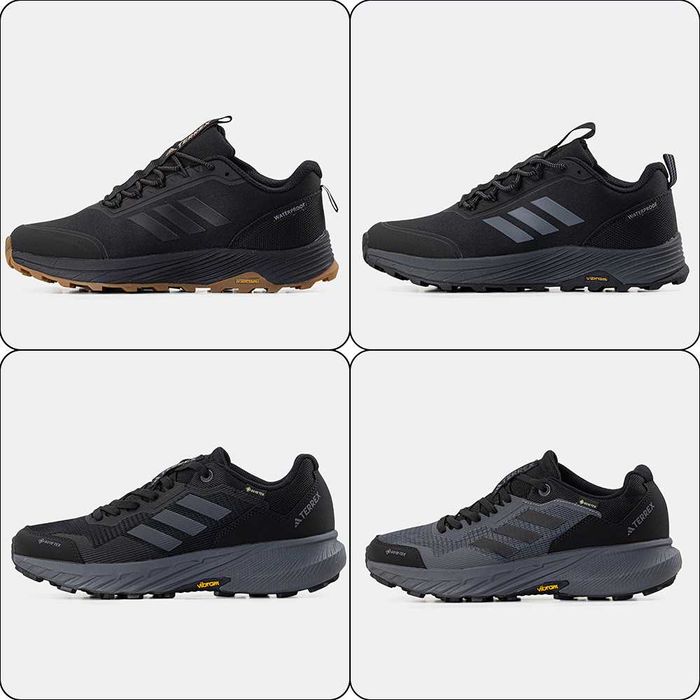 Adidas Terrex Gore-Tex Grey (40-45) чоловічі кросівки водостійкі