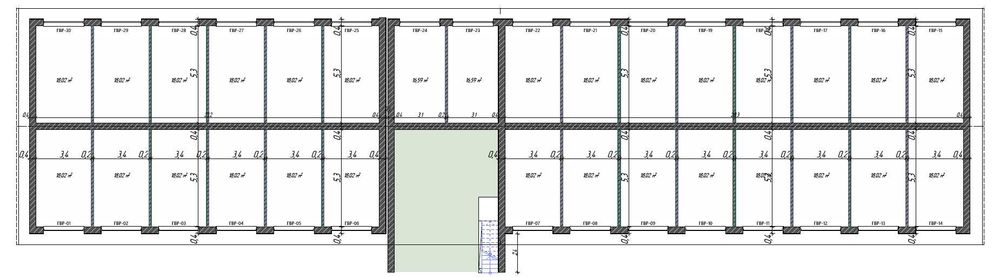 Гаражі Гараж 20,37 м2 Крите парко місце НоваБудова1