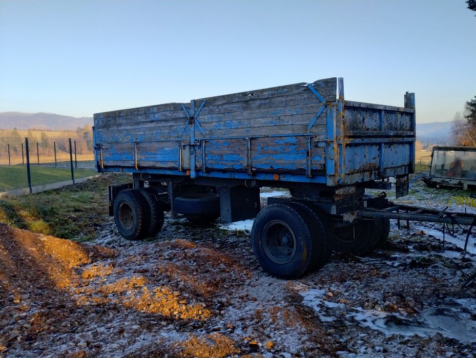 Sprzedam przyczepę  brandys rolnicza BSS 1010h 6m długa wywrotka hl 80