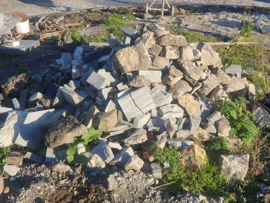 Kamienie, gruz oddam za darmo