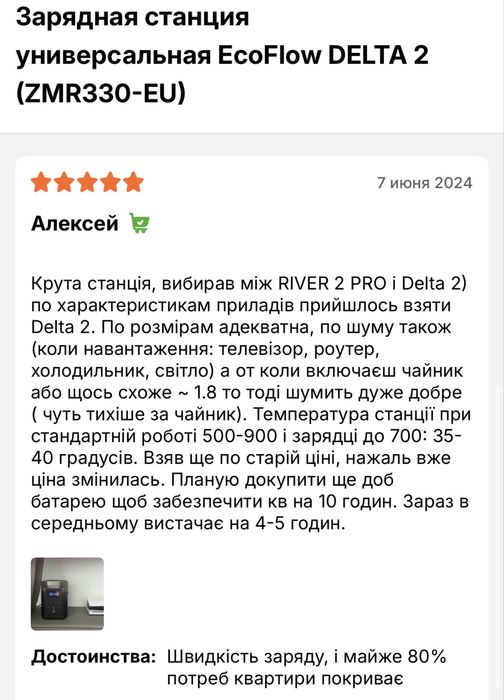 ECOFLOW DELTA 2 1800Вт. Лучшая цена в Украине