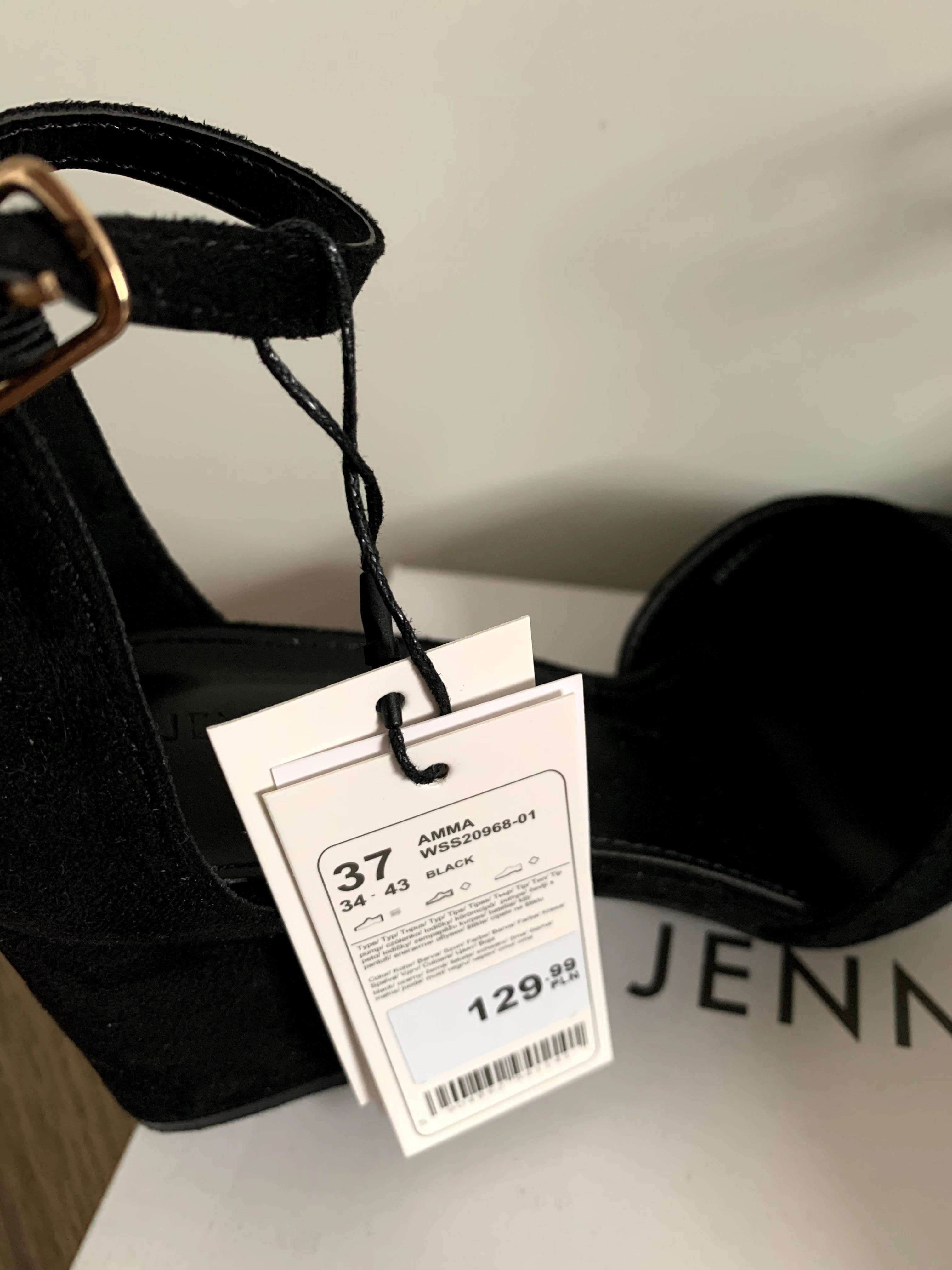 Nowe buty na obcasie czarne Jenny Fairy